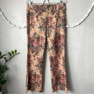 Petersyn x Revolve Liam Fresco Floral Brocade Ankle Pants